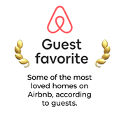 Top 1% guest Favorite on Airbnb. 5-star stays.