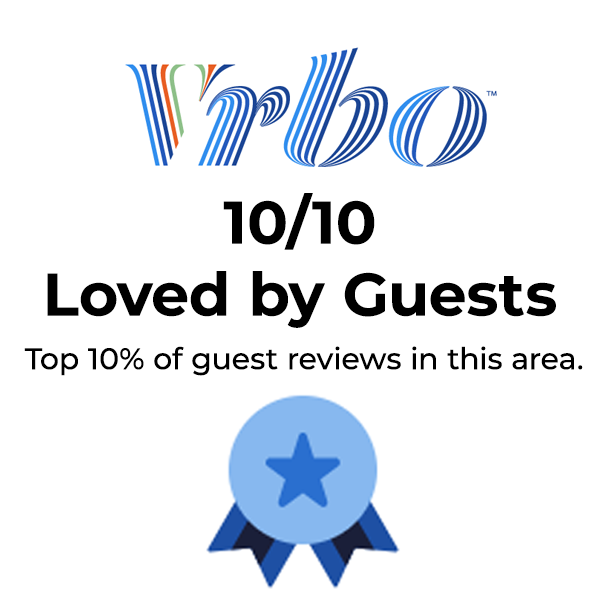 VRBO guests love us - 10/10 | Loved by guests