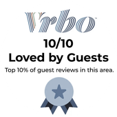 VRBO guests love us - 10/10 | Loved by guests
