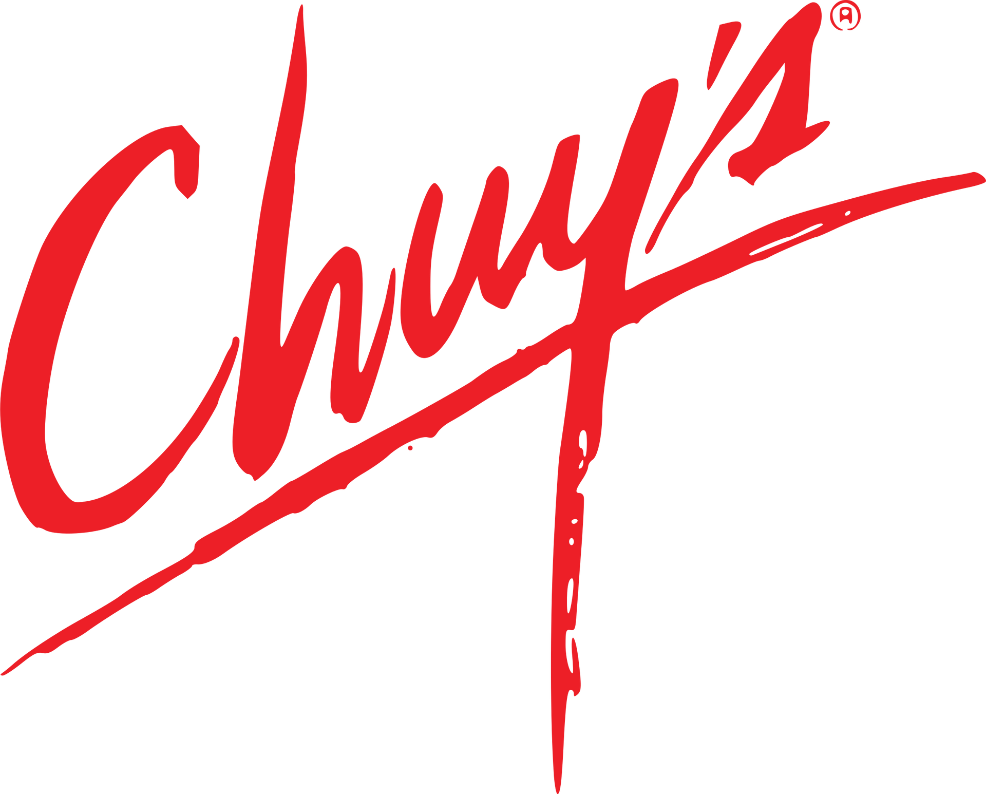 Red Chuy's logo in stylized script on a white background