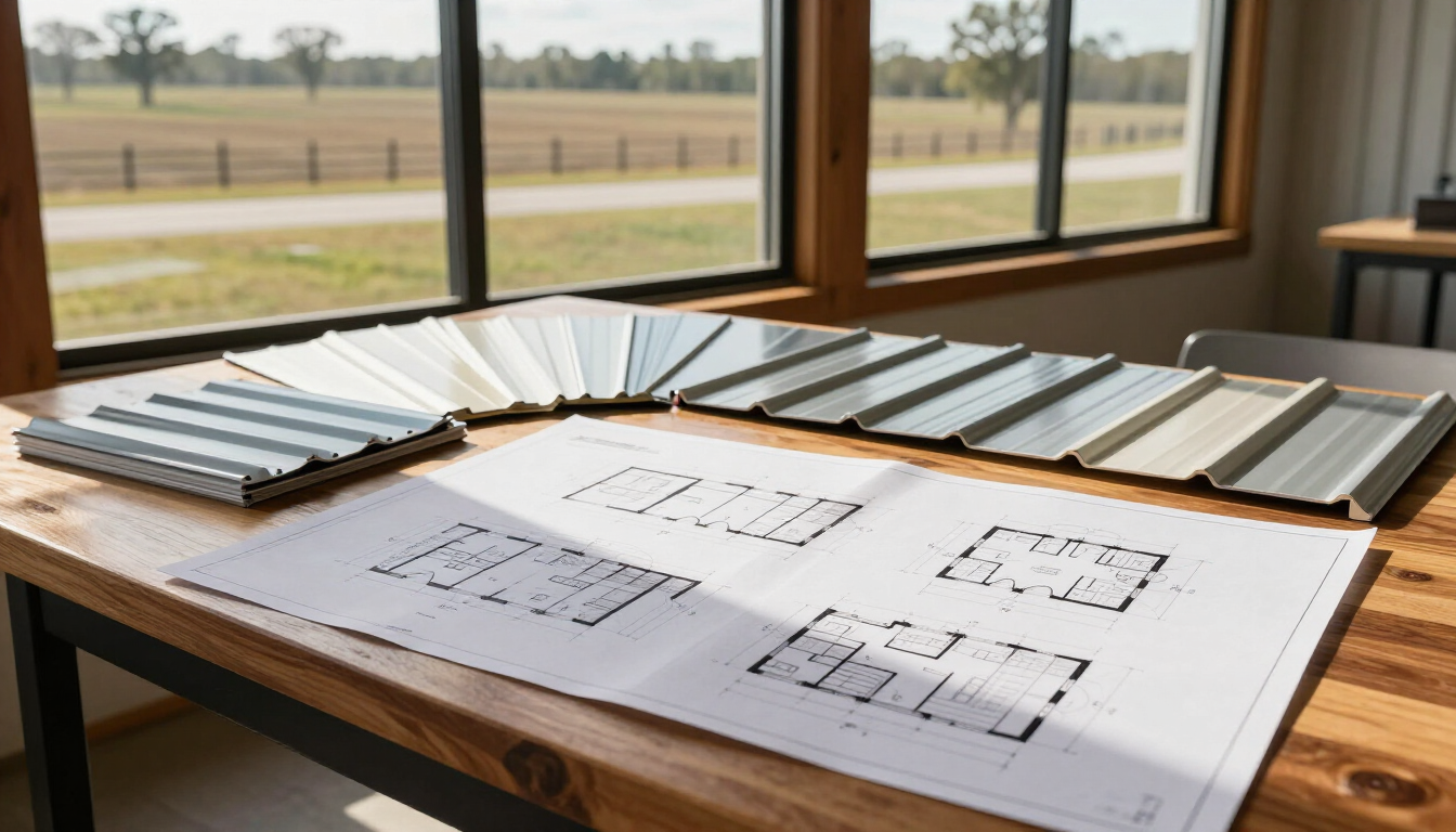 Modern barndominium design and construction planning