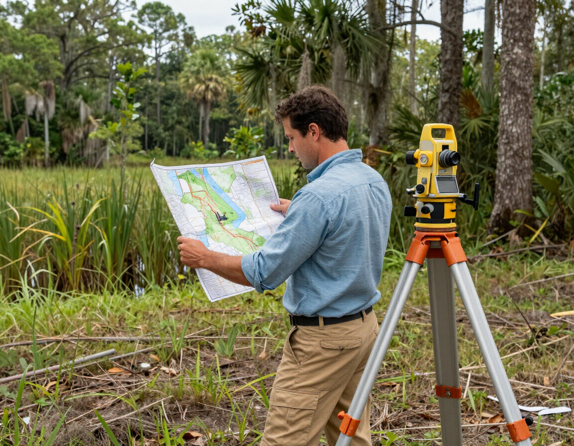 Site planning and environmental review for a rural building lot