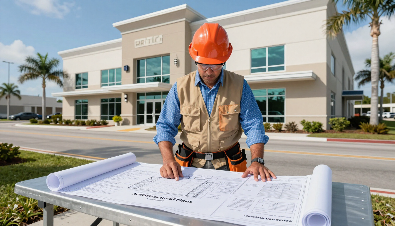 Commercial property permit review and inspection in Jacksonville, Florida