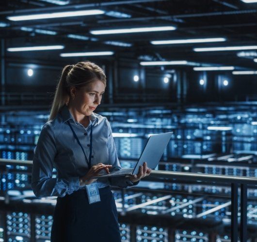 women with laptop