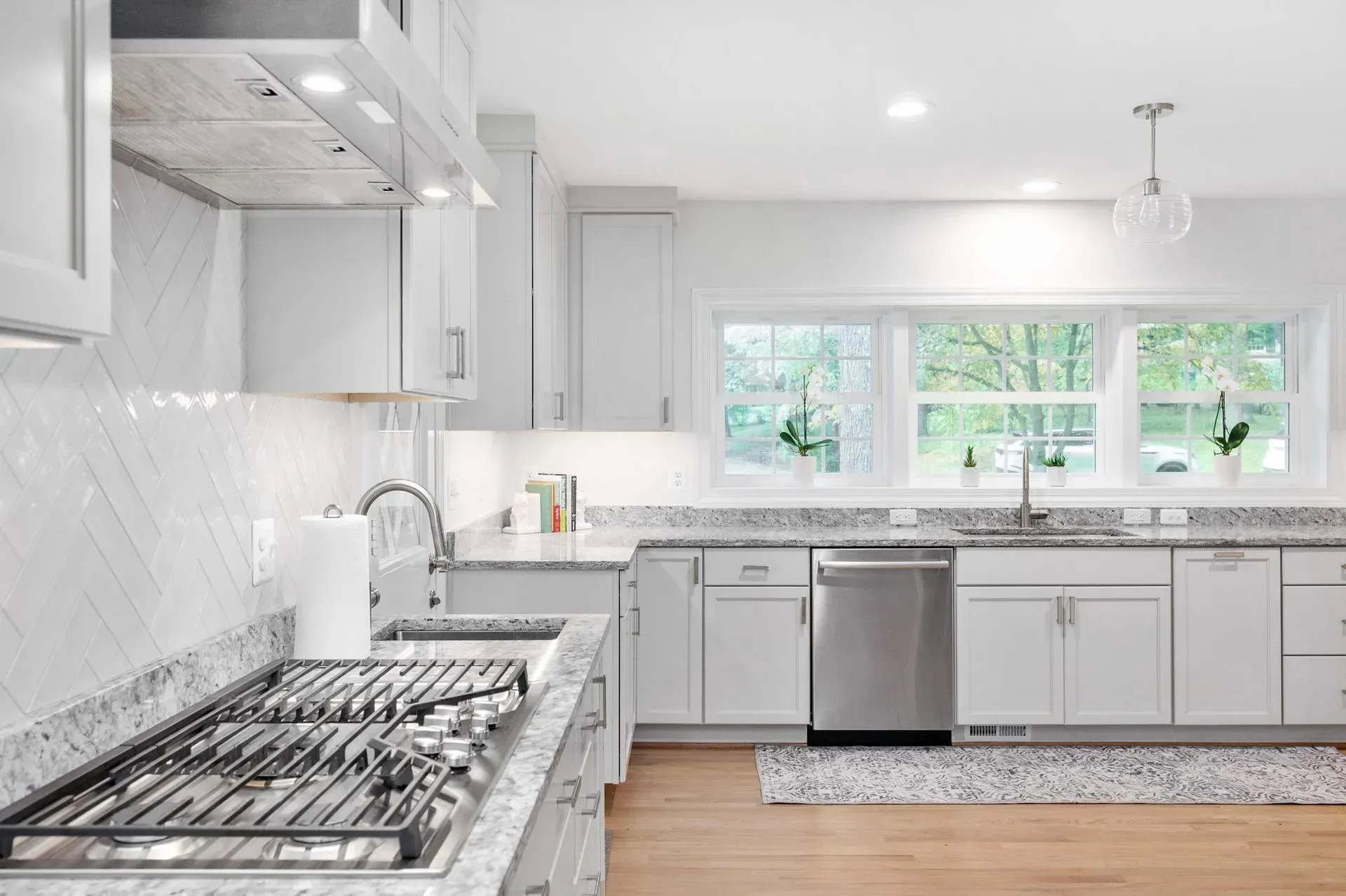 bright kitchen