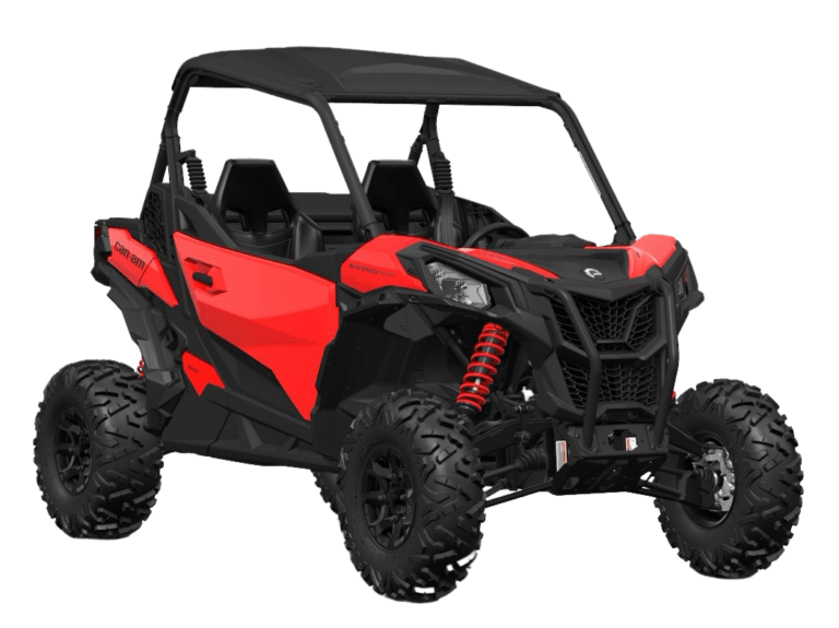 Red Can-AM UTV