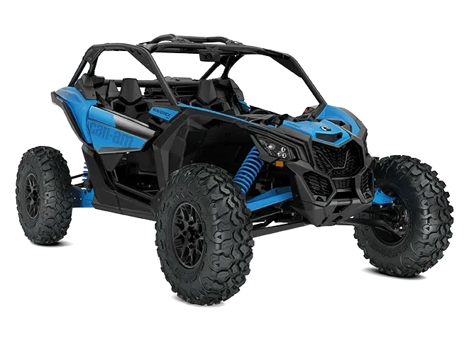 Blue Can-AM UTV