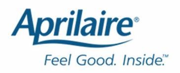 Aprilaire feel good inside logo on a white background