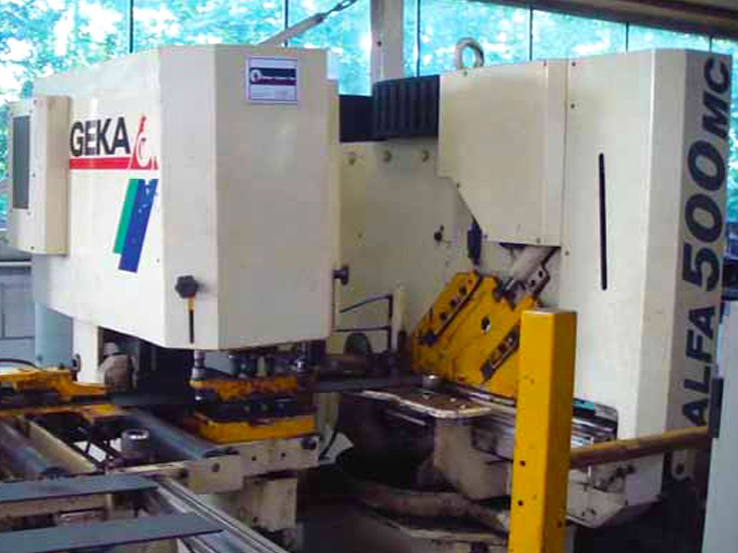 Alpa 500 /150 – CNC Flat bar Punching & Shear Line