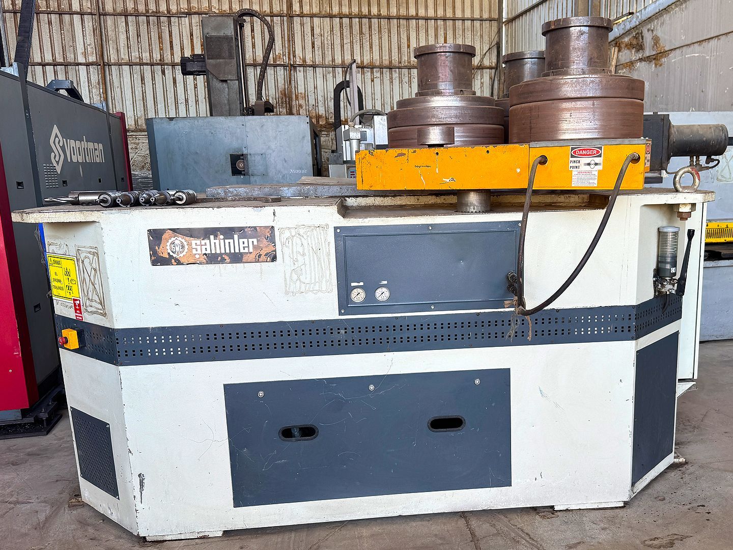 HPK 200 Ring Rollers Hydaulic section and pipe bending machine