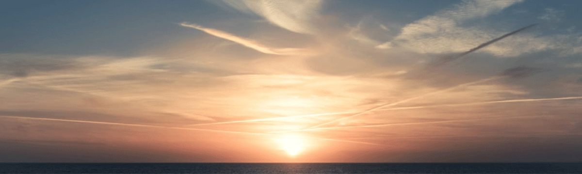 Photo of sun over the sea, Seaside Serenity Counseling NJ.
