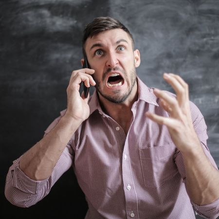 Photo of man, anger management, Seaside Serenity Counseling NJ.