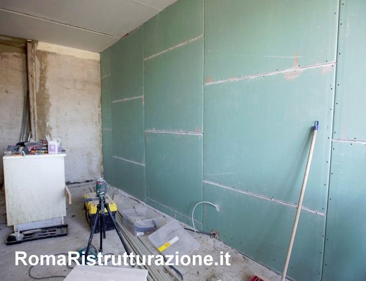Contropareti in Cartongesso