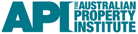 API logo: teal letters with