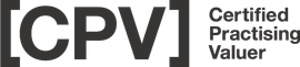 CPV Certified Practising Valuer logo.