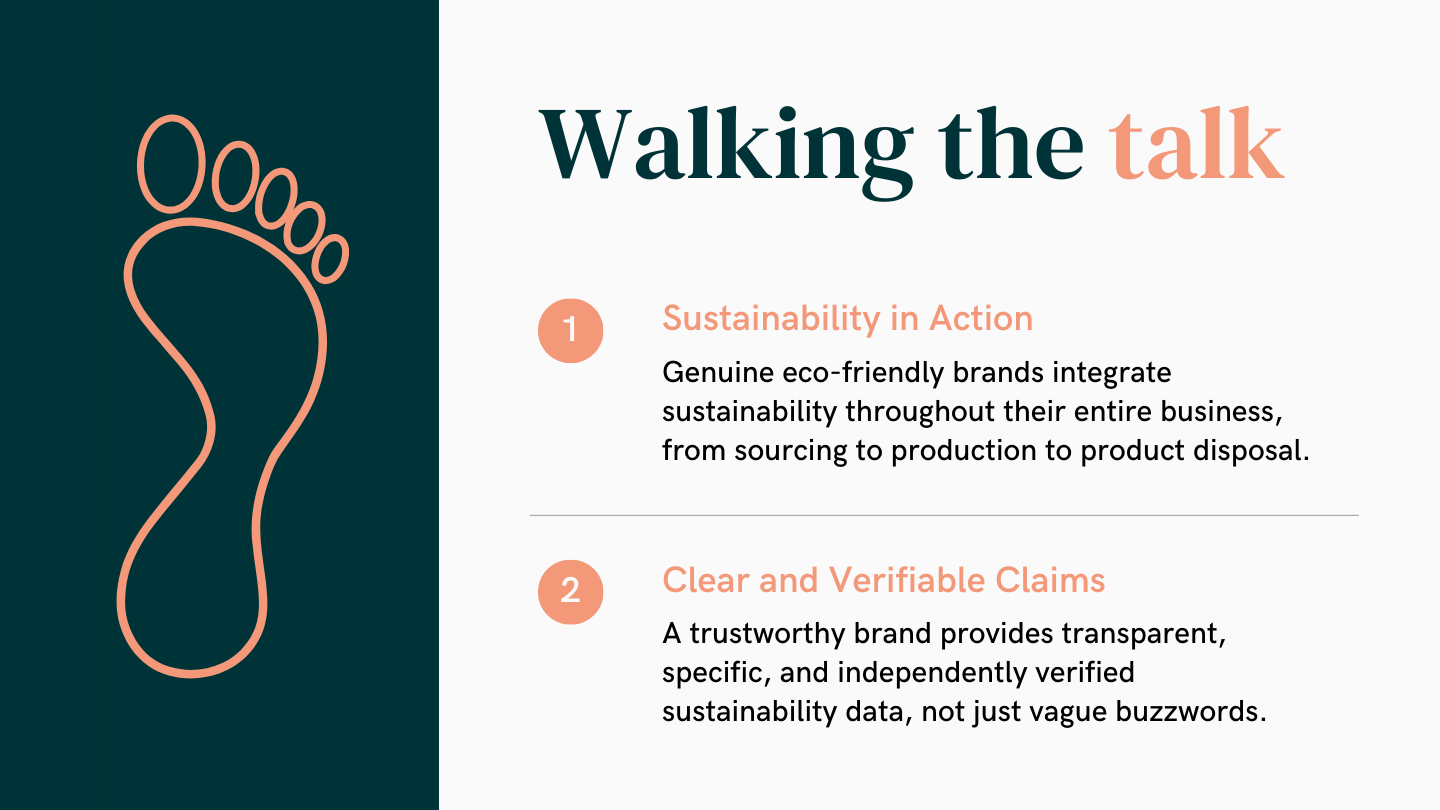 A poster with a footprint and the words 'walking the talk' on it.