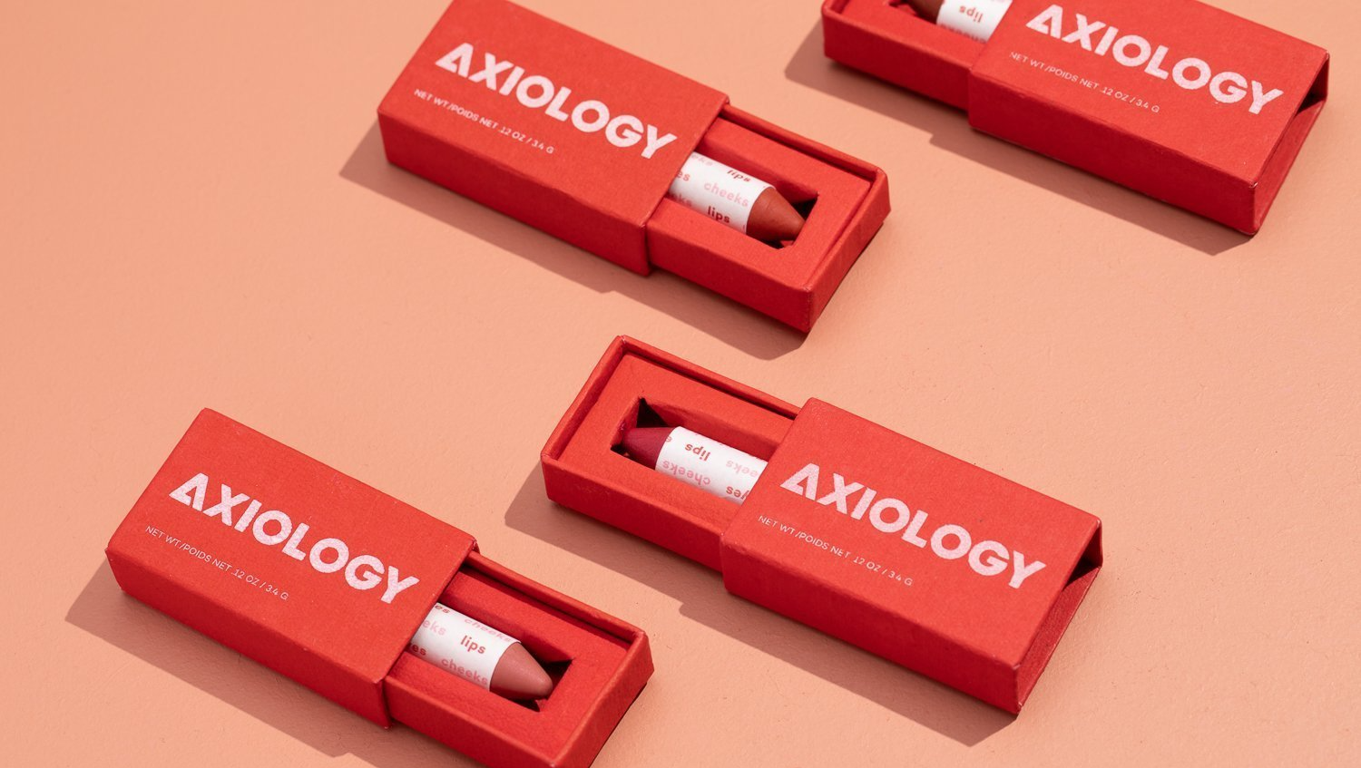 axiology vegan zero waste eye lip and cheek balmies