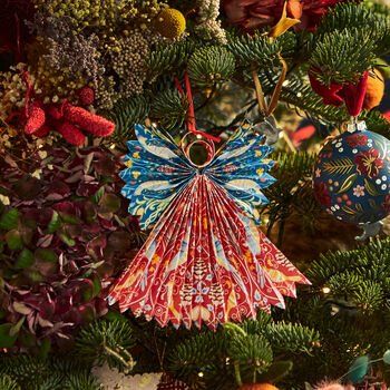 handmade angel christmas tree decoration