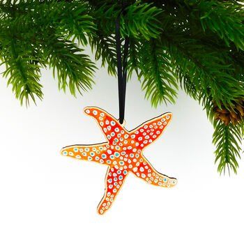 starfish christmas tree decoration