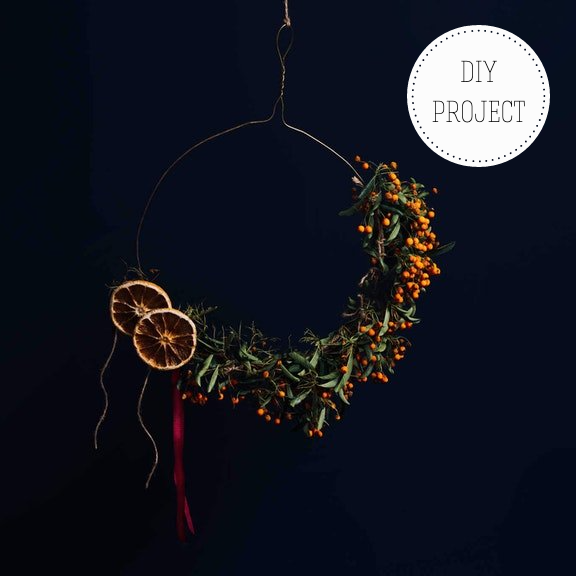 DIY christmas wreath