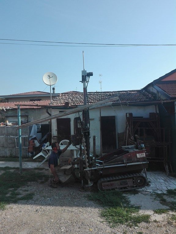 macchinario per prove penetrometriche
