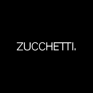 Le mot zucchetti est sur fond noir.