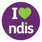 I Love NDIS logo