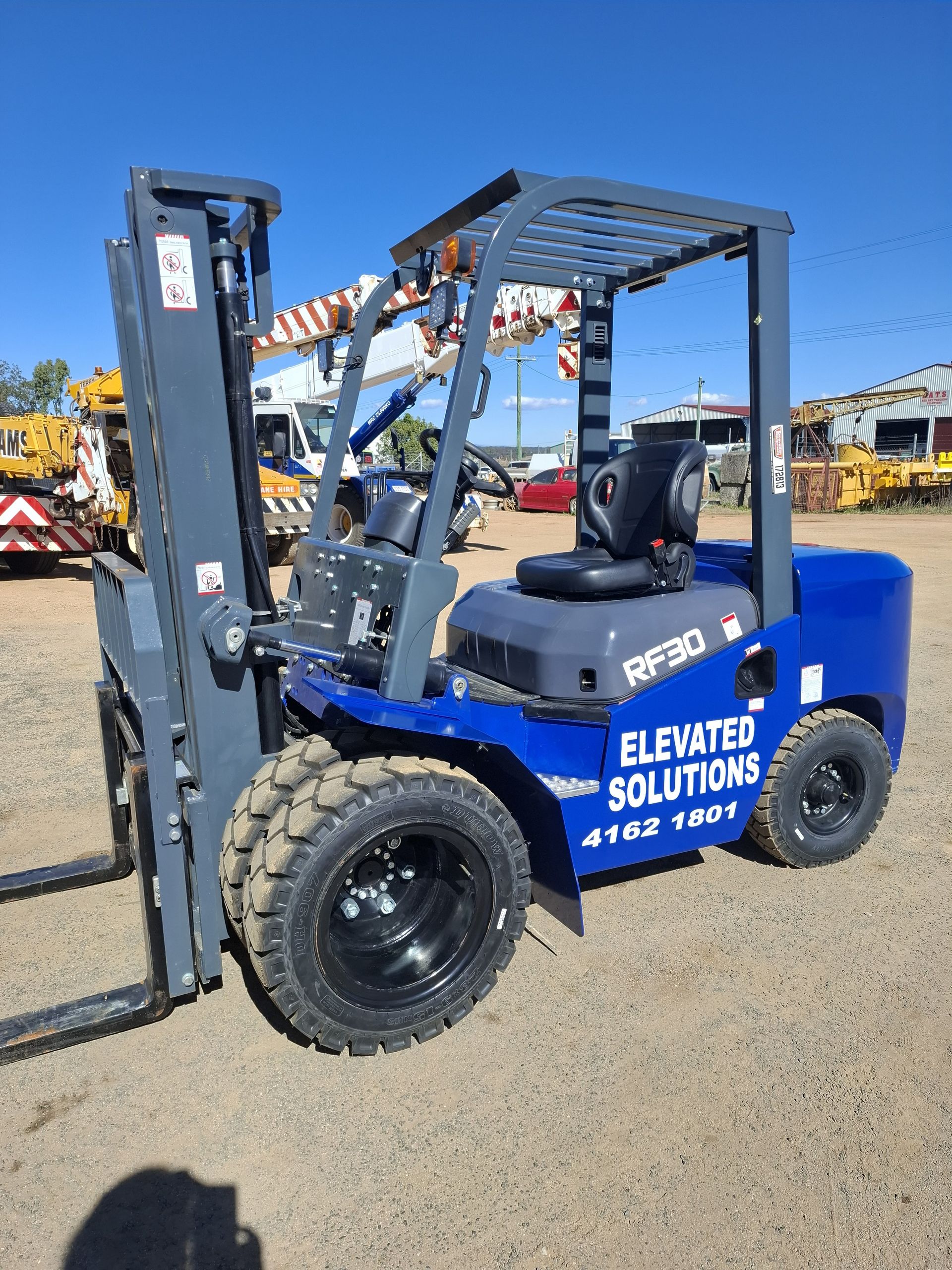 Telehandler Merlo — Kingaroy, QLD — Hams Crane Hire