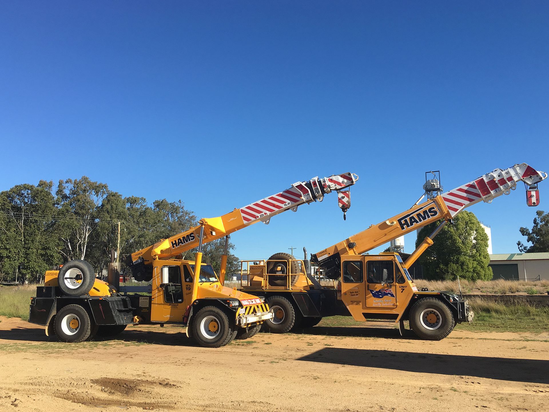 20t and 25t Franna — Kingaroy, QLD — Hams Crane Hire