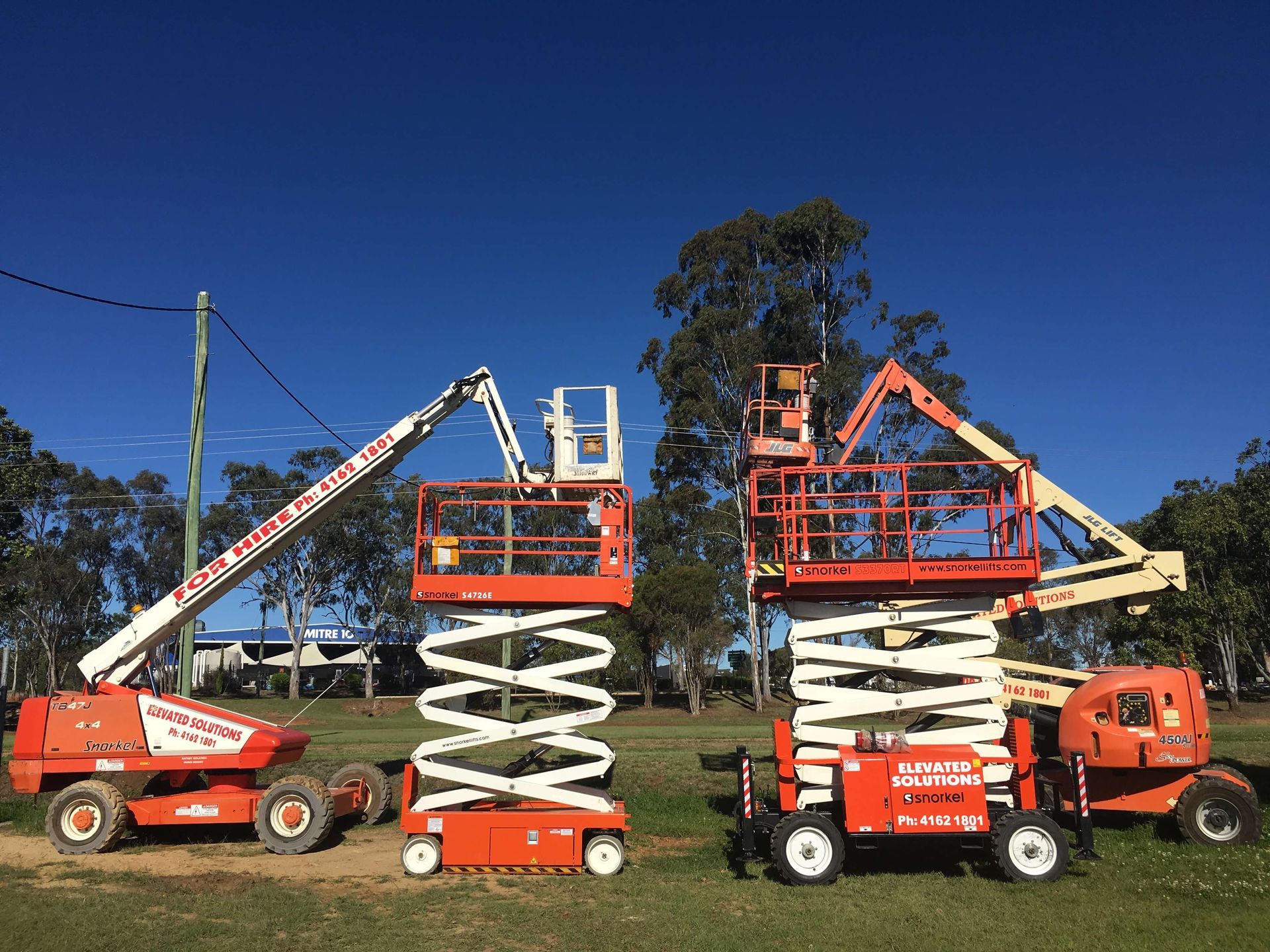 Access Equipment — Kingaroy, QLD — Hams Crane Hire