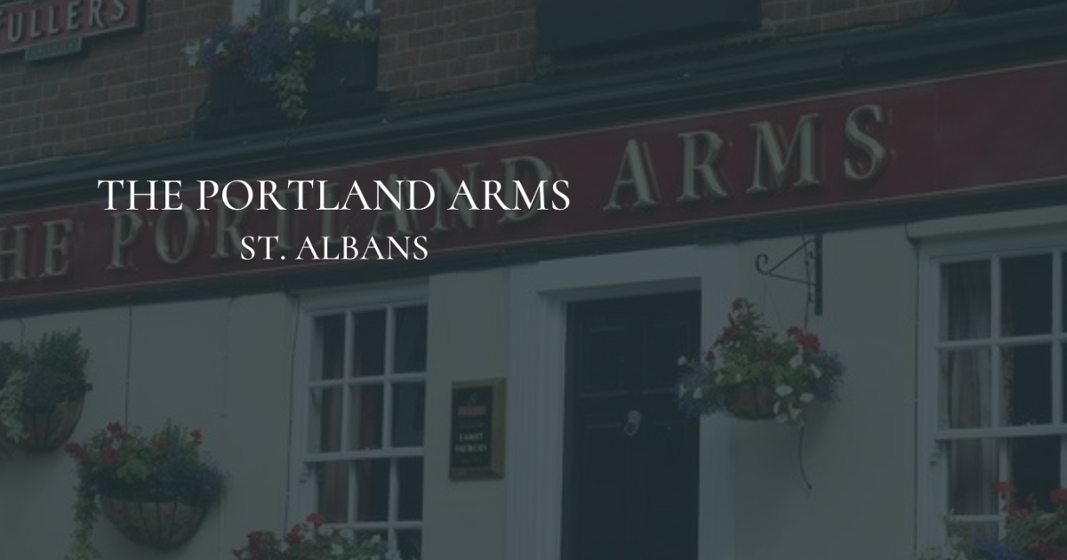 The Portland Arms in St Albans