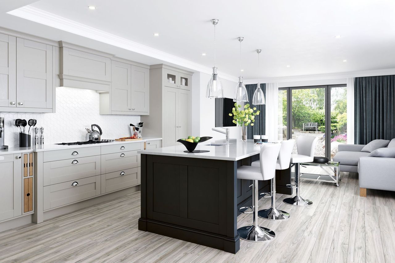 Madison Kitchen Collection - Cashmere & Graphite