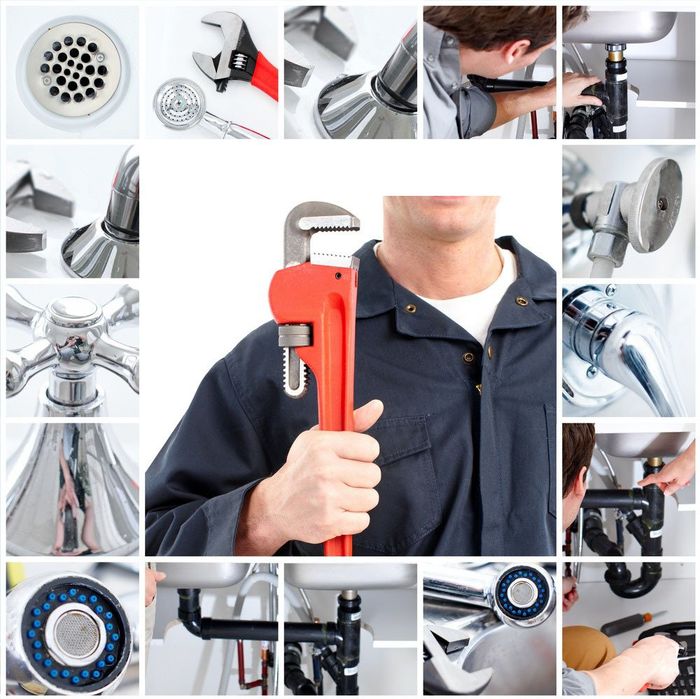 Compilation Of A Plumber Working And His Tools — Jersey City, NJ — United Jersey Plumbing & Heating Compilation Of A Plumber Working And His Tools — Jersey City, NJ — United Jersey Plumbing & Heating