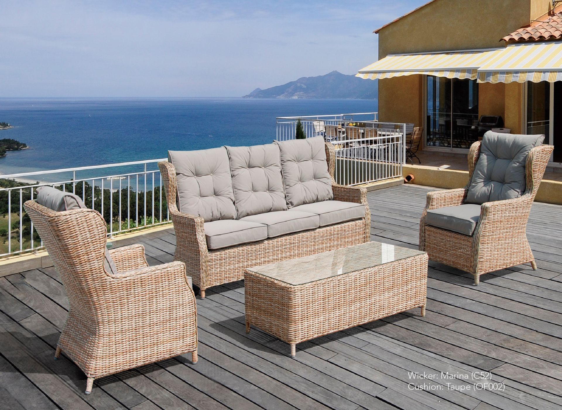 Wicker Sofas — Somerton Park, SA — The Outdoor Scene