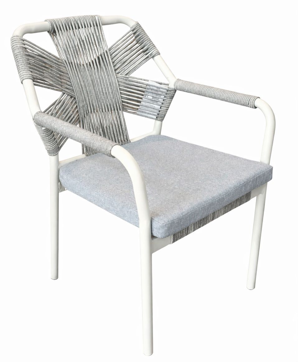 Havana dining chair, wicker dining chair, rope dining chair, the outdoor scene, somerton park sa