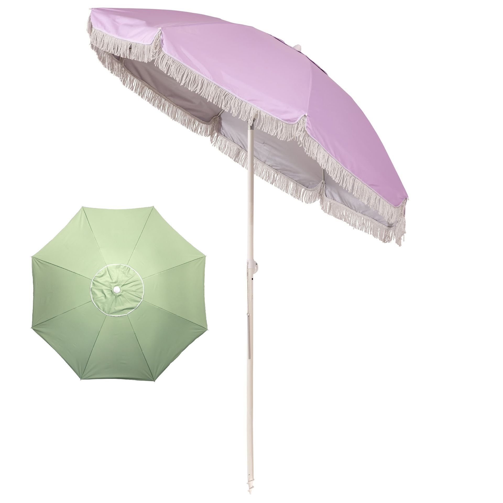 Avoca, Somerton Park, The Outdoor Scene, beach shade, beach umbrella, stay cool at the beach, beach umbrella with fringe, beach umbrella adelaide