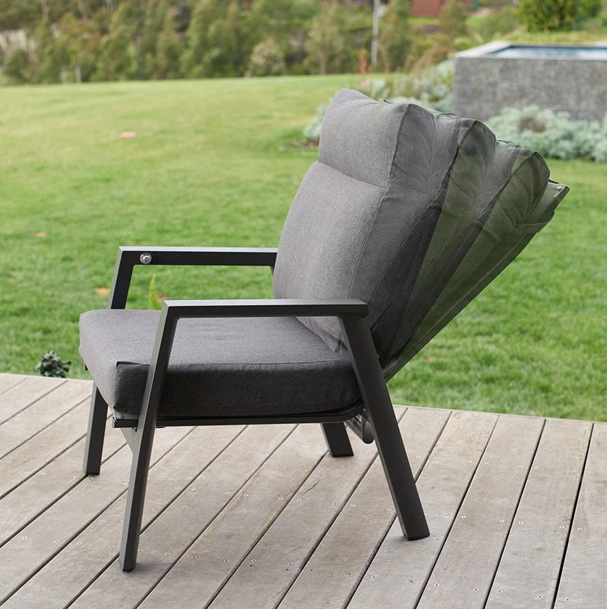ballina recliner, outdoor recliner, outdoor ottoman