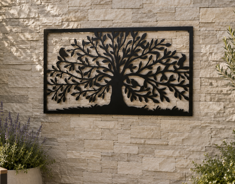 Tree of life metal wall art, metal wall art, the outdoor scene, somerton park sa