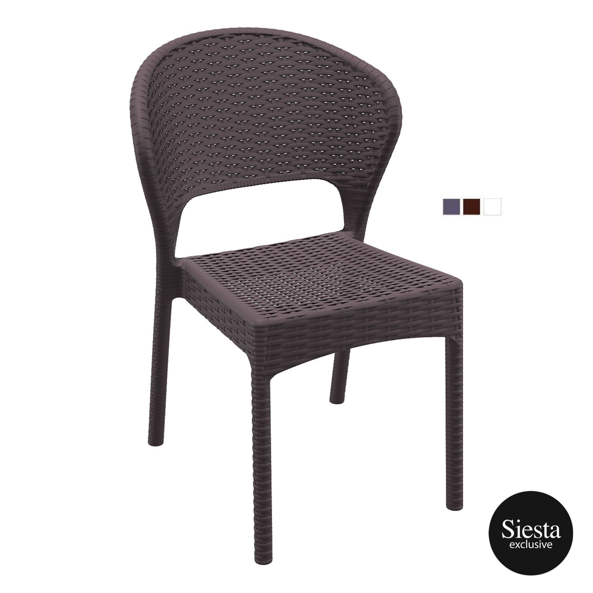 Commercial grade resin, outdoor, stackable, wicker
Somerton Park, SA — The Outdoor Scene