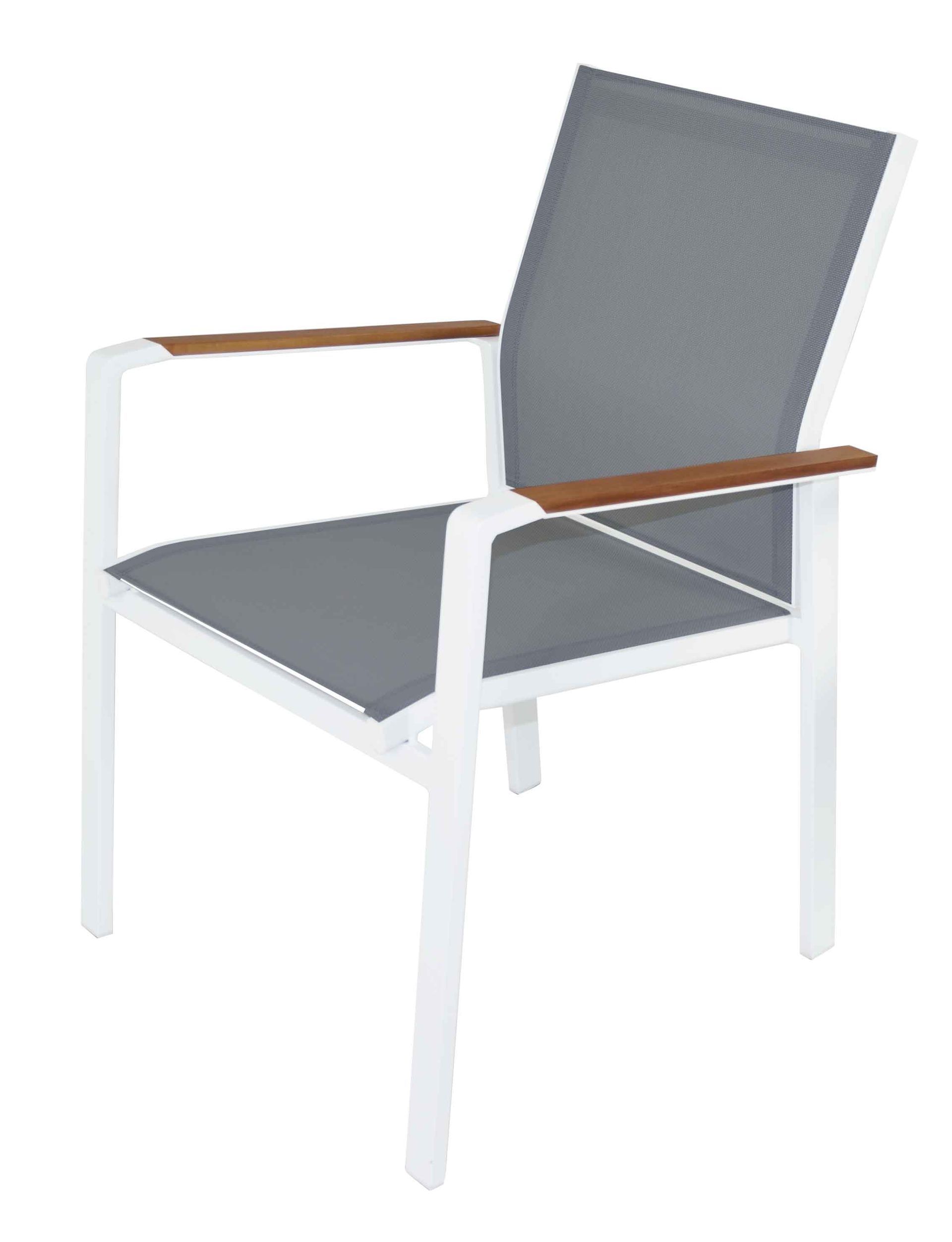 Aluminium Sling Chair, Teak Arm Chair
Somerton Park, SA — The Outdoor Scene