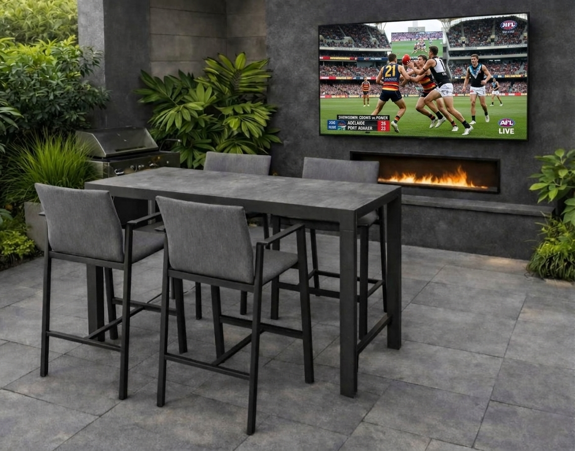 Outdoor Bar Table — Somerton Park, SA — The Outdoor Scene
