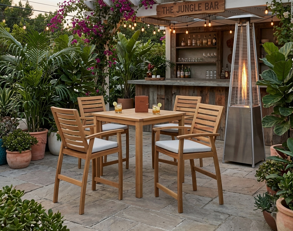Timber Bar Furniture — Somerton Park, SA — The Outdoor Scene