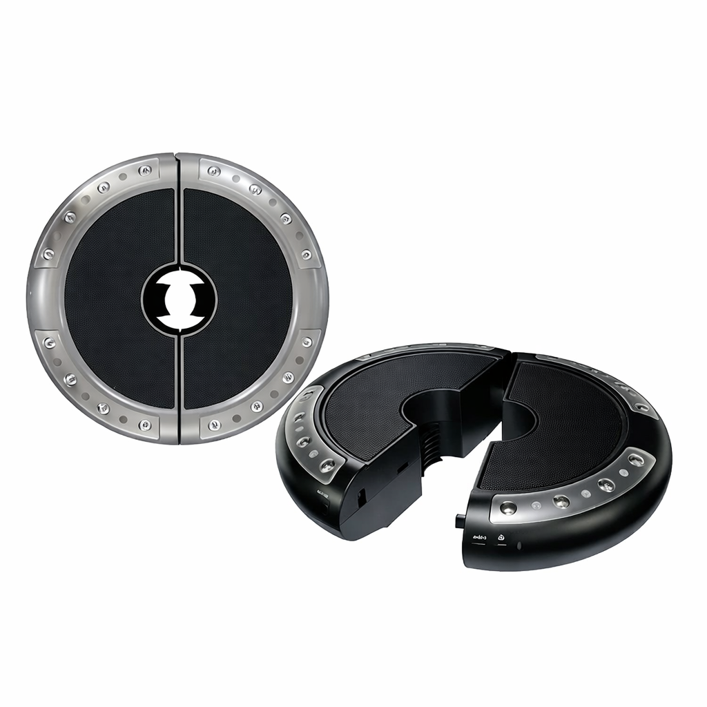 LED speaker Umbrella Light — Somerton Park, SA — The Outdoor Scene