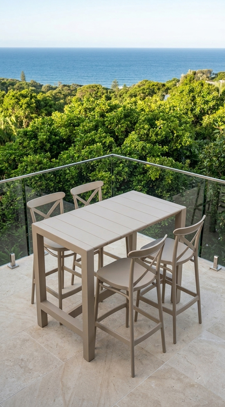 Aluminium Bar Furniture — Somerton Park, SA — The Outdoor Scene