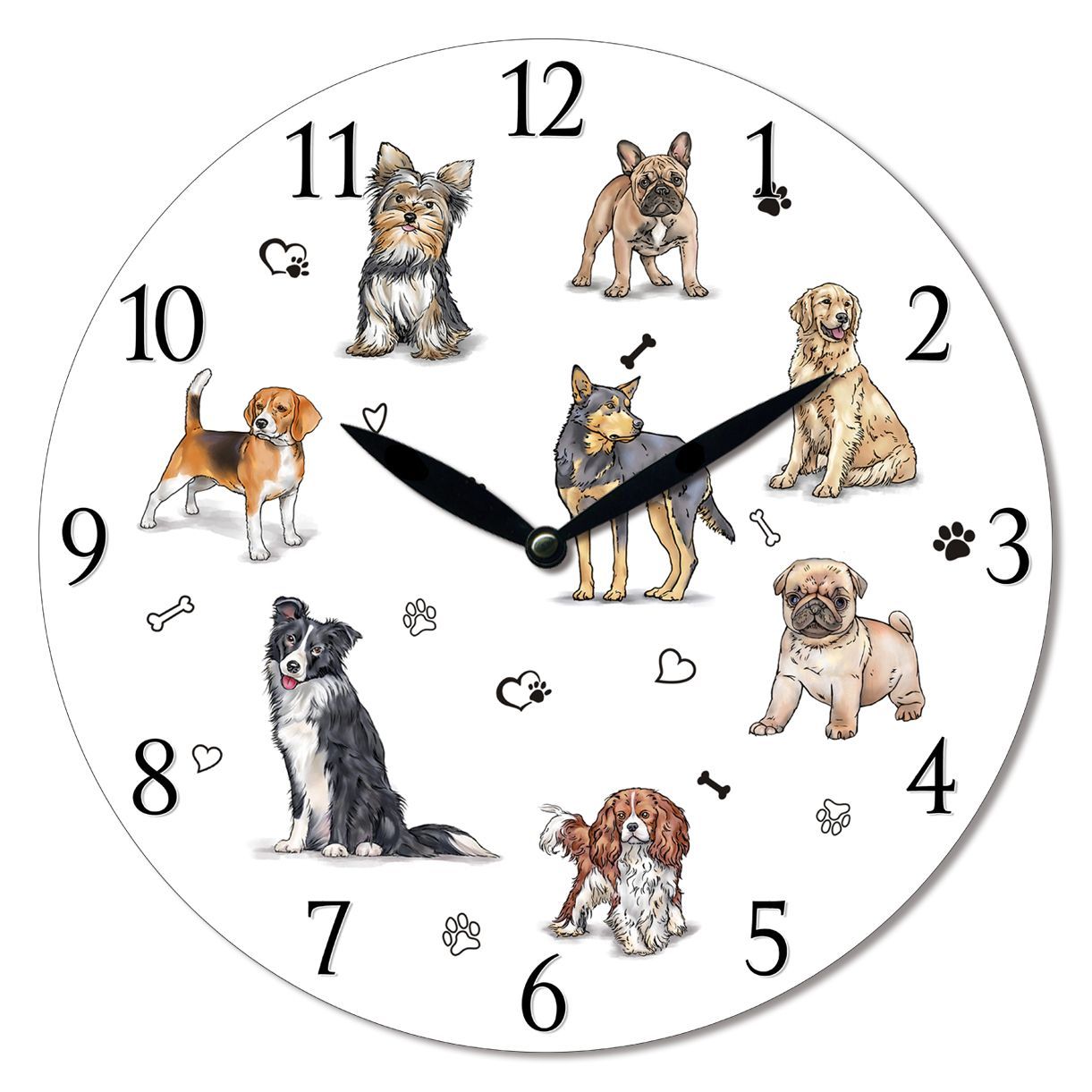 Dog clock