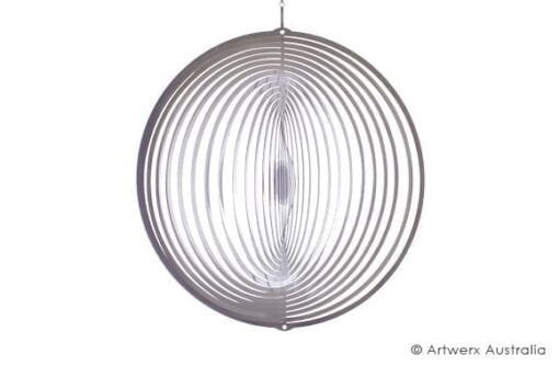Circle Premium wind spinner, stainless steel wind spinner, artwerx wind spinner, the outdoor scene, somerton park sa