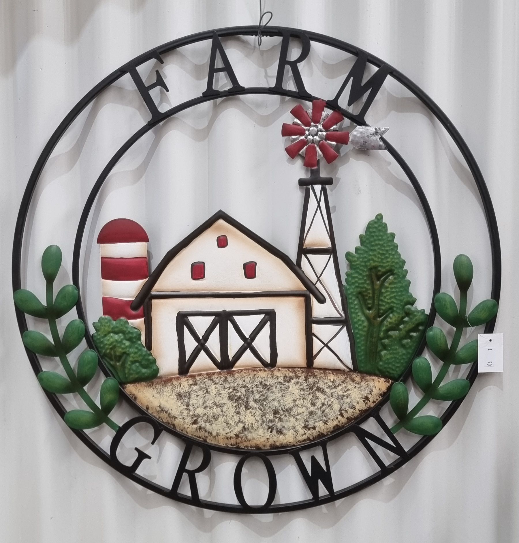 Farm metal wall art, metal wall art, the outdoor scene, somerton park sa