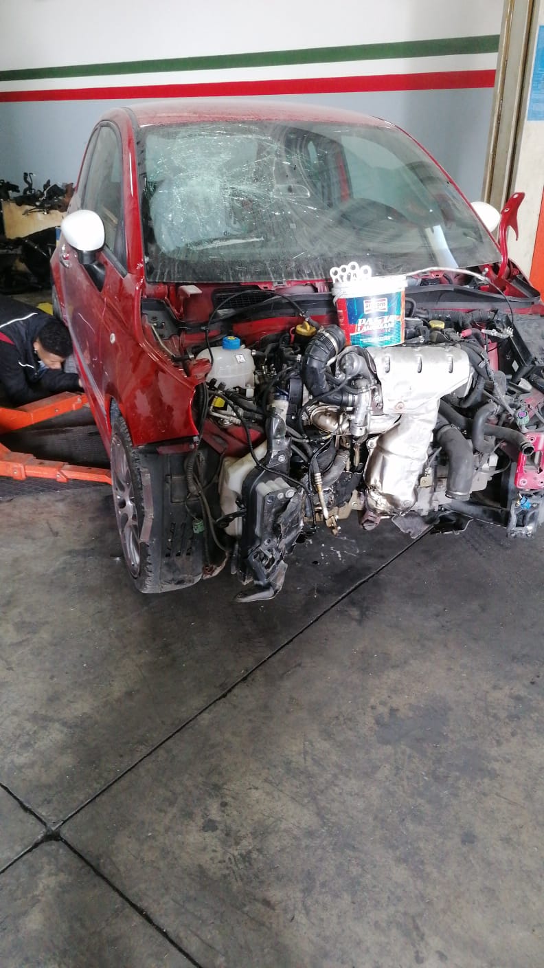 Auto incidentata