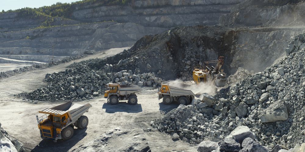 Utilizing Tipper Trucks at Mining Location — Sav’s Plumbing in Mount Isa, QLD