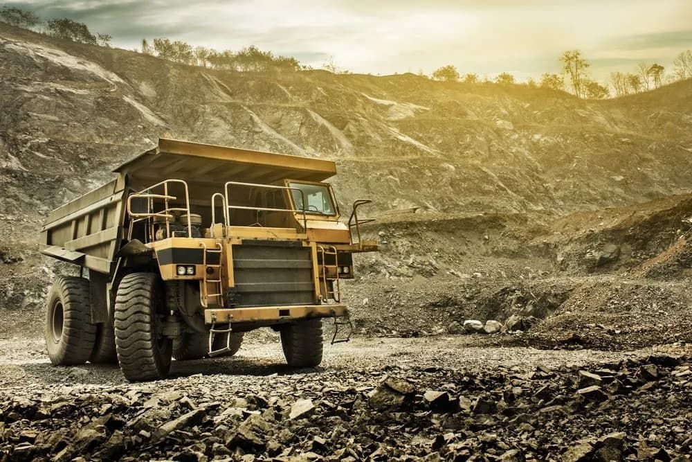 Big Mining Dumping Truck — Sav’s Plumbing in Mount Isa, QLD